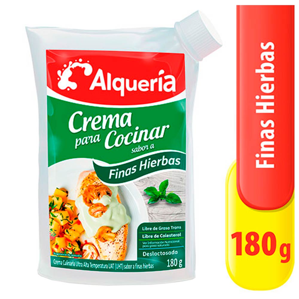 Crema De Leche Alqueria Semientera x 400 g